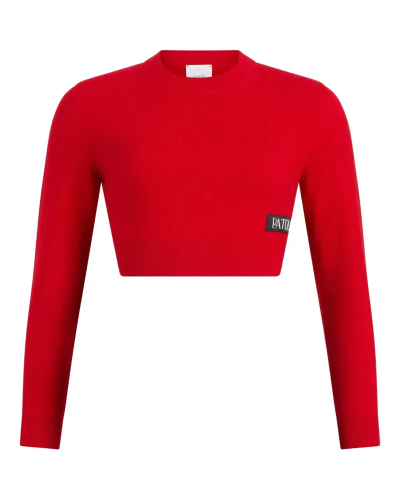 Patou Pullover aus Merino-Kaschmir - Rot Rot
