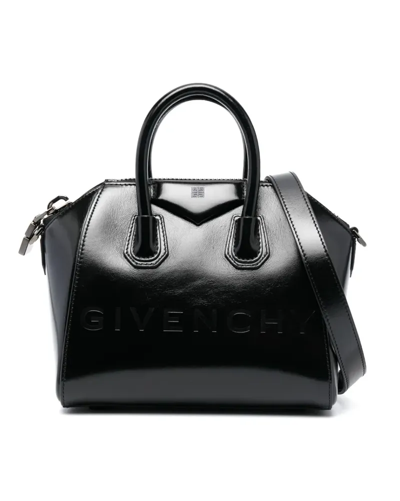 Givenchy Kleine Antigona Handtasche - Schwarz Schwarz