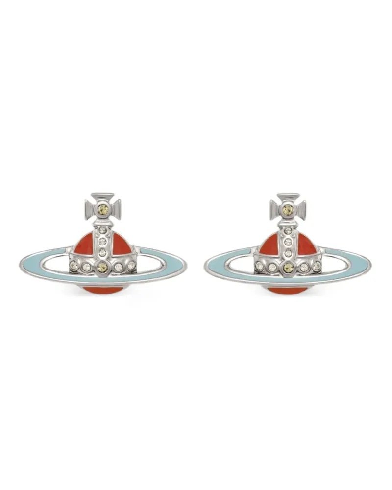 Vivienne Westwood small Neo earrings - Silber Silber