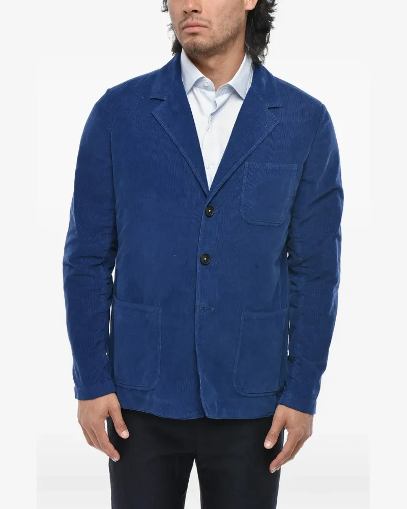Massimo Alba Baglietto patch-pocket jacket - Blau Blau