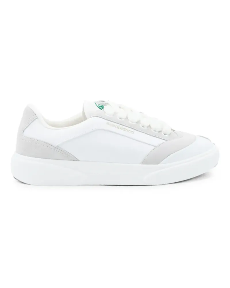 Casablanca Paris Del Mar suede-panelled sneakers - Weiß Weiß
