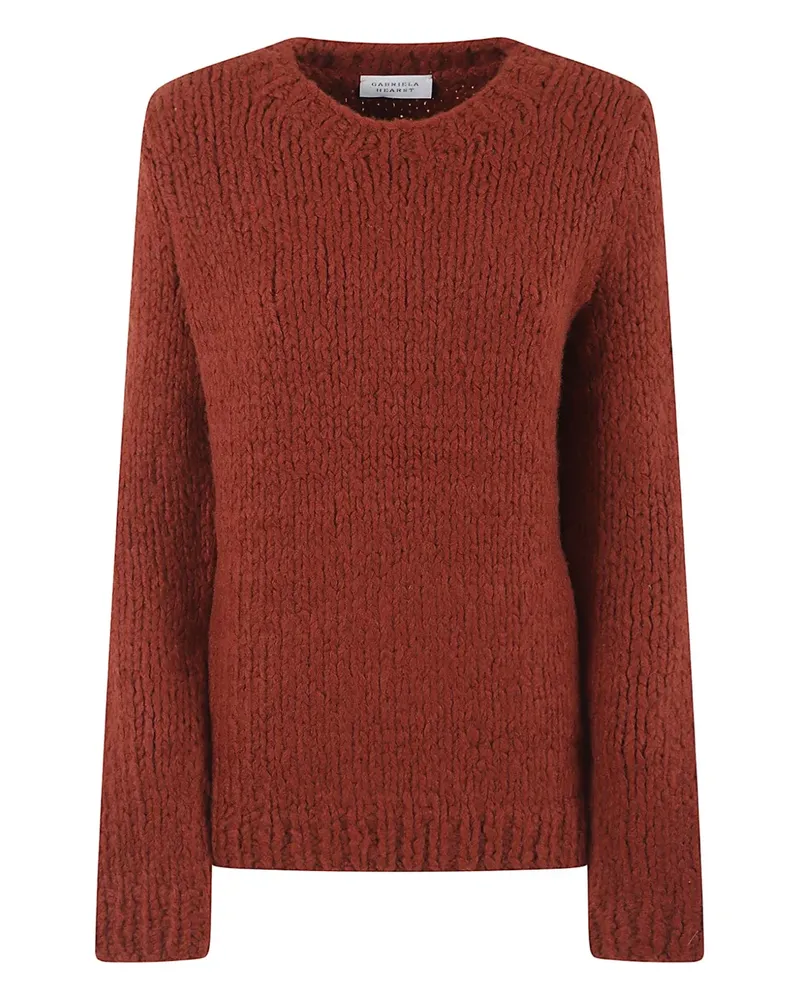 Gabriela Hearst round-neck sweater - Braun Braun