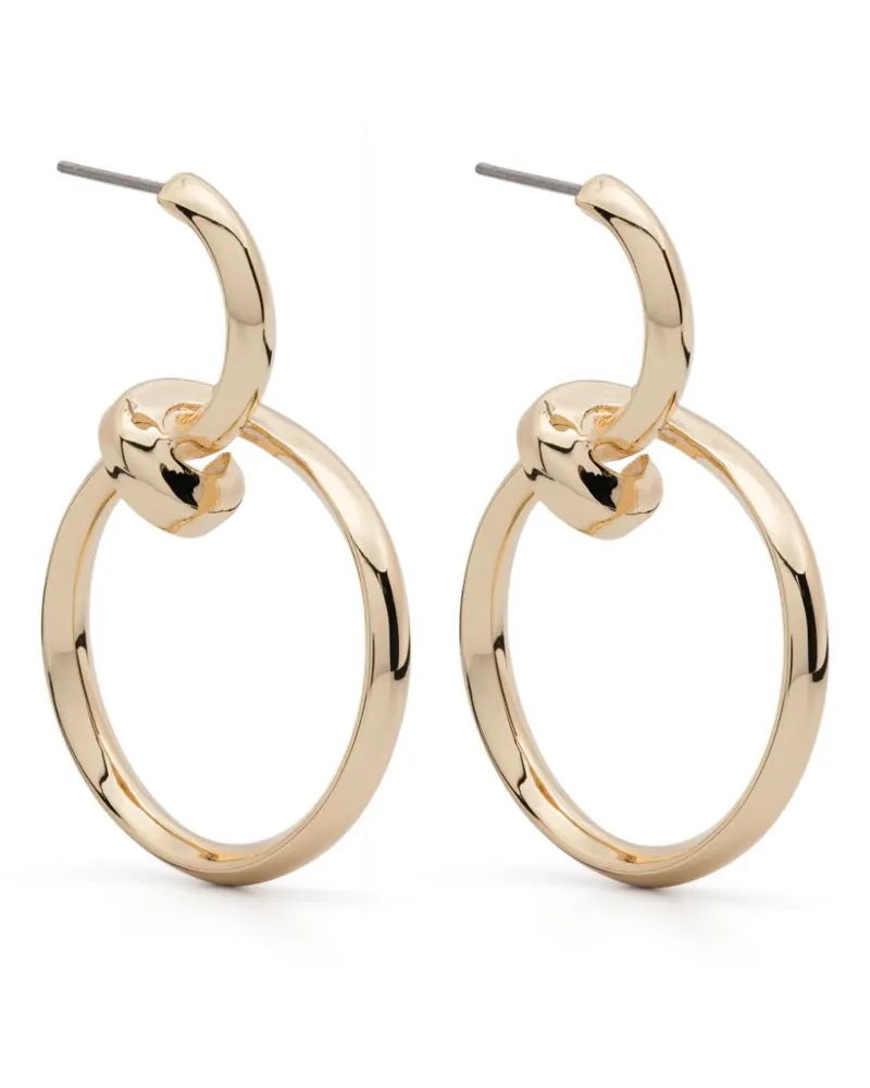 Eddie Borgo curled hoop earrings - Gold Gold