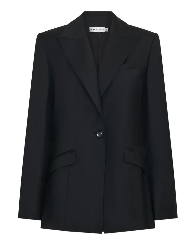 Anna Quan Archie single-breasted blazer - Schwarz Schwarz