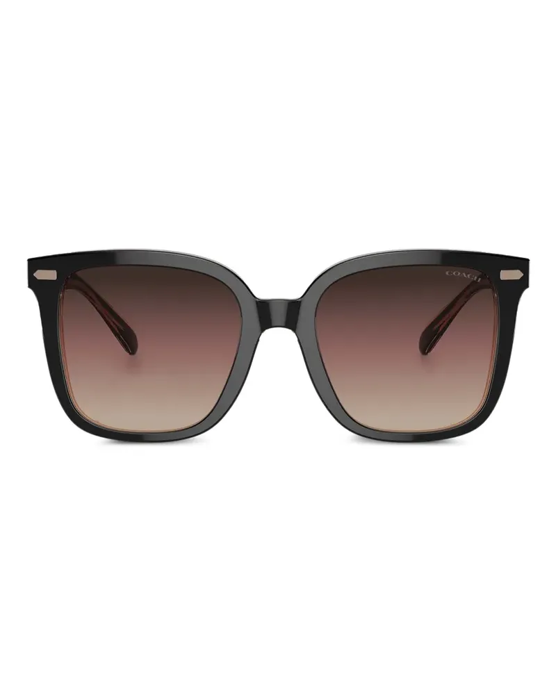 Coach square-frame sunglasses - Schwarz Schwarz