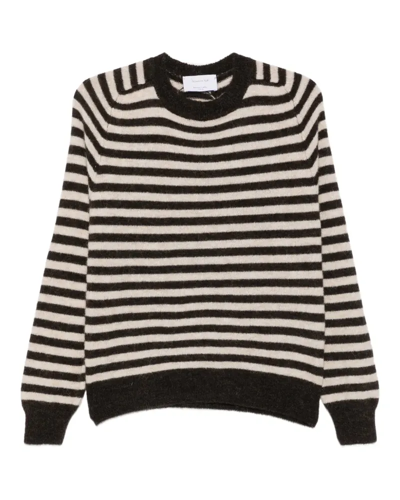 Daniele Fiesoli Gestreifter Pullover - Braun Braun