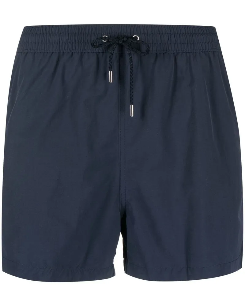Paul Smith Badeshorts mit Kordelzug - Blau Blau