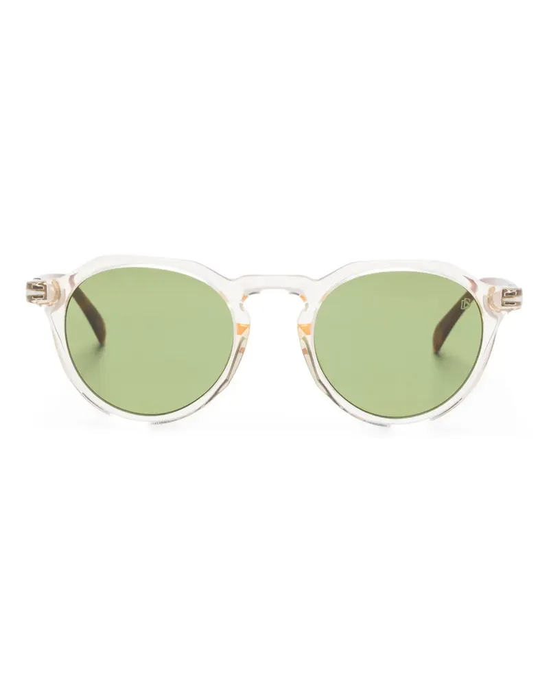 EYEWEAR by DAVID BECKHAM Sonnenbrille im Panto-Design - Weiß Weiß