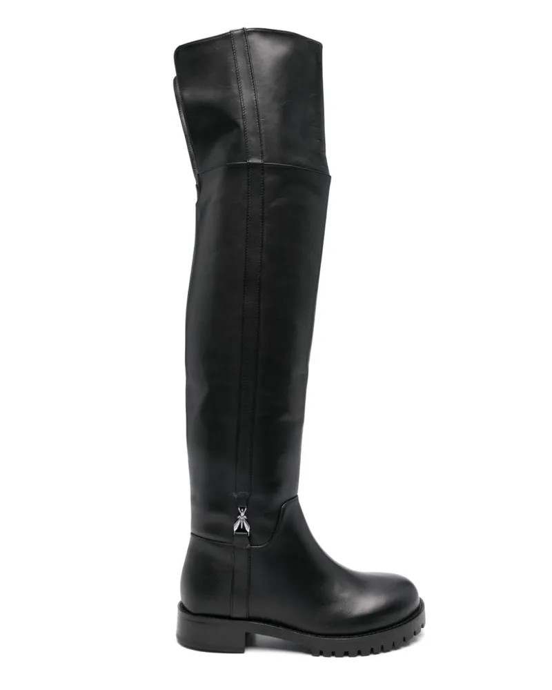 Patrizia Pepe Kniehohe Stiefel - Schwarz Schwarz