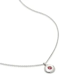 Monica Vinader October Birthstone Halskette Silber