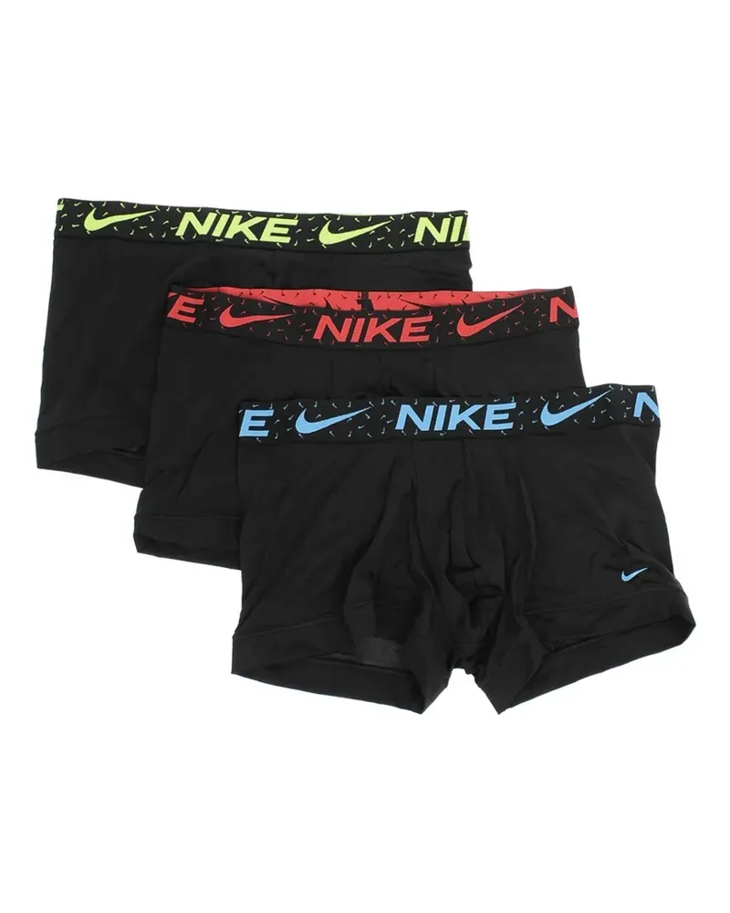 Nike Dri-FIT logo-waistband boxers (set of three) - Schwarz Schwarz
