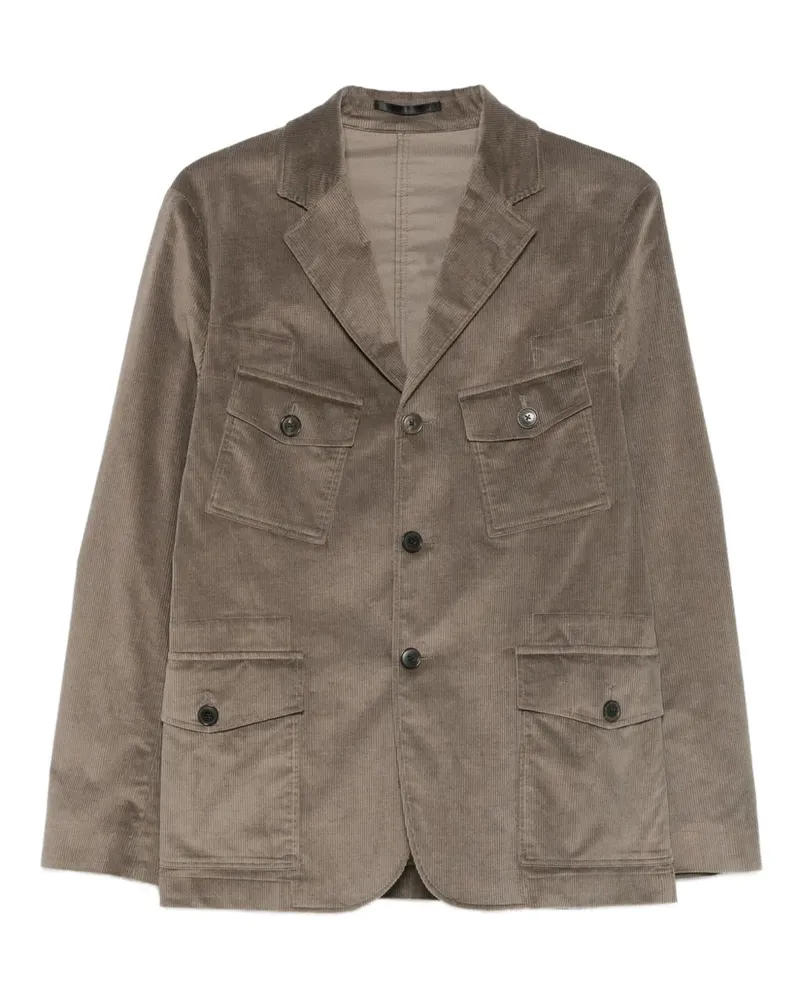 Paul Smith Hemdjacke aus Cord - Braun Braun
