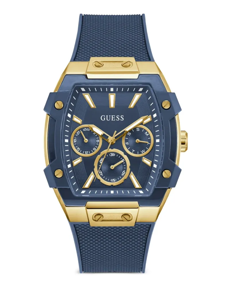 Guess Armbanduhr mit Quarzwerk 44mm - Blau Blau