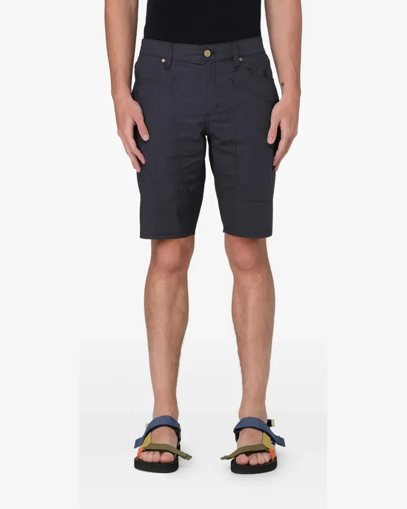 Jeckerson Jayden logo-patch shorts - Grau Grau