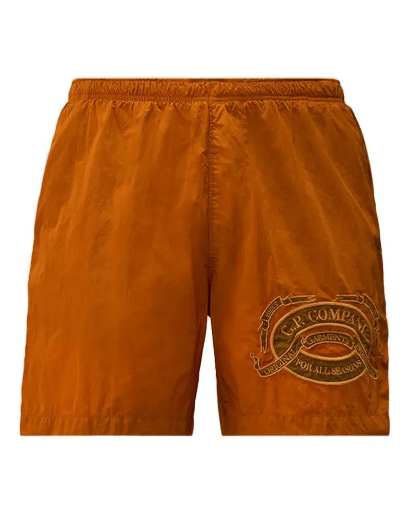 C.P. Company Eco-Chrome Badeshorts - Orange Orange