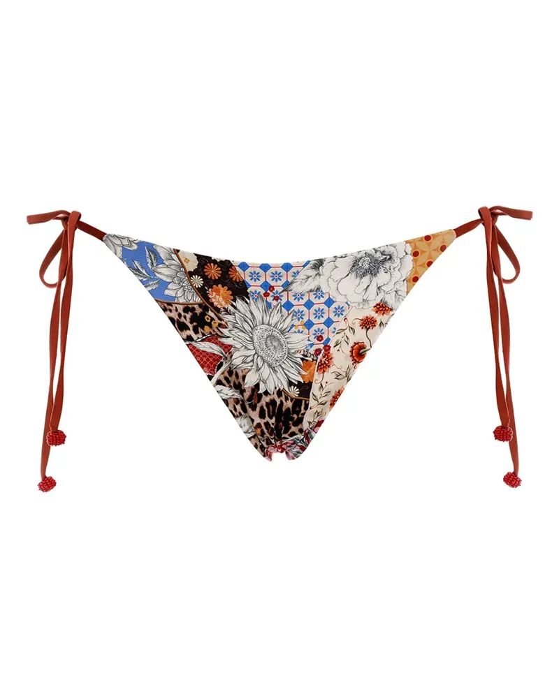 AGUA BENDITA Bikinihöschen mit Patchwork-Print - MULTICOLOR Multicolor