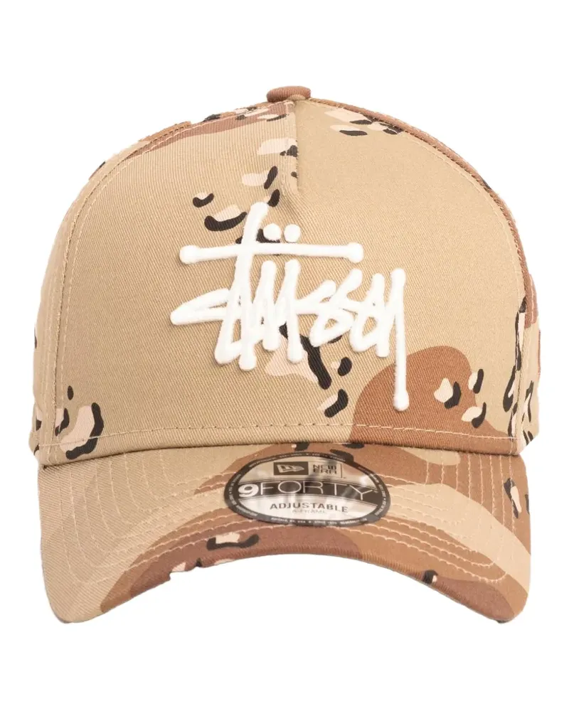 Stüssy x New Era 9FORTY Basic Strapback cap - Nude Nude