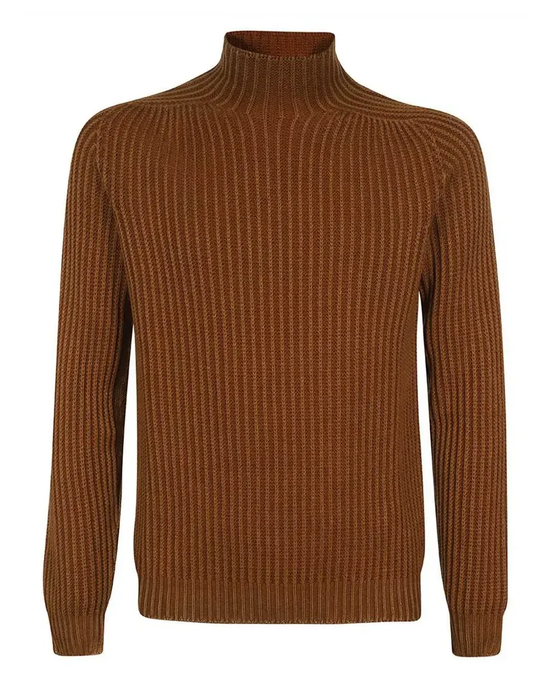 Dondup Klassischer Pullover - Braun Braun