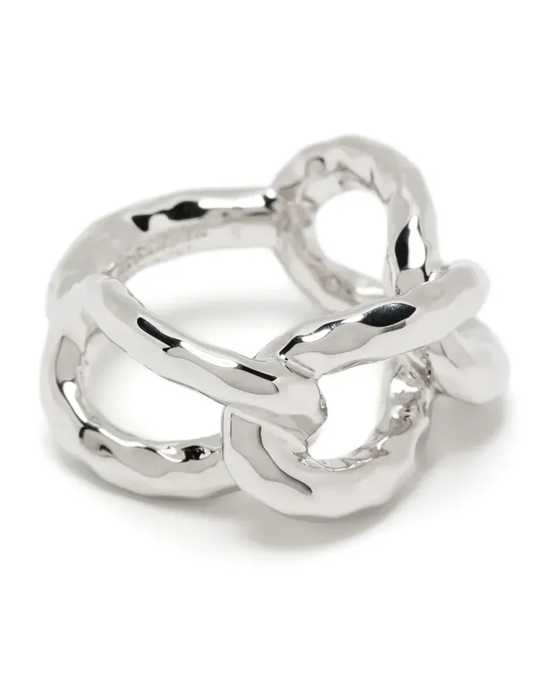 Jil Sander Ring mit Knoten - Silber Silber