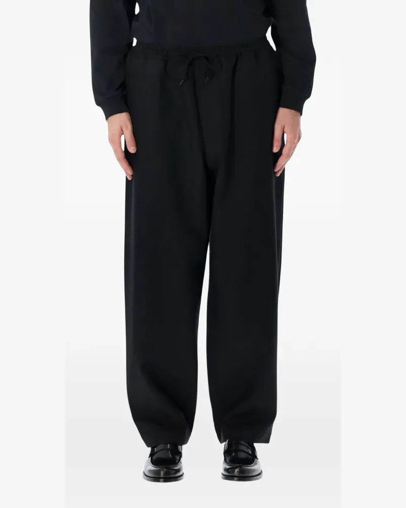 Comme des Garçons drawstring-waist trousers - Schwarz Schwarz