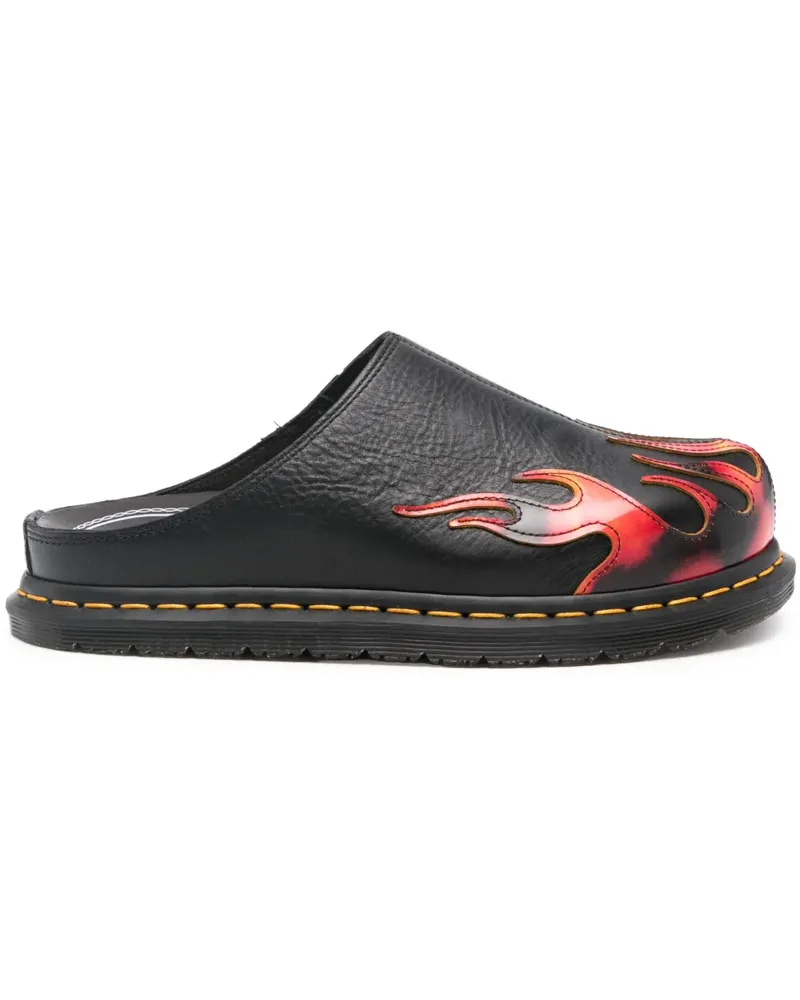 Dr.Martens San Mule Flame mules - Schwarz Schwarz