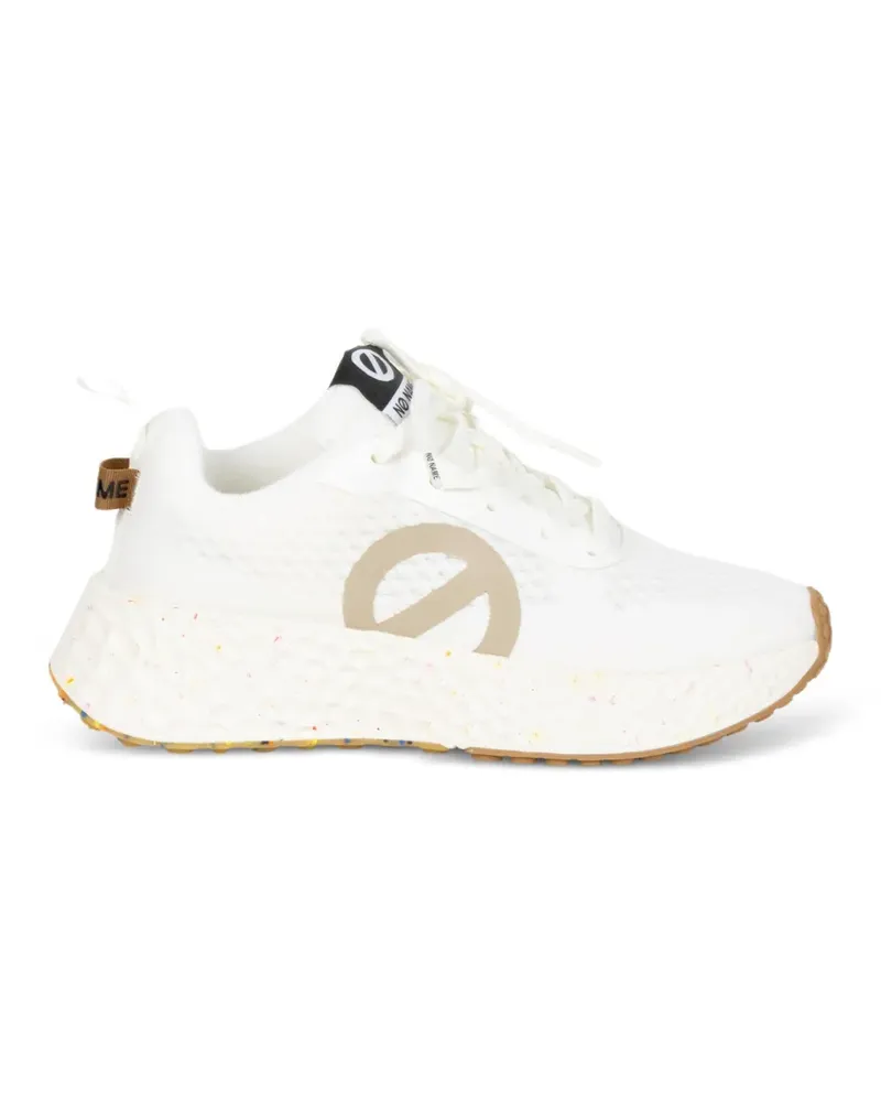 No Name Carter Fly lace-up sneakers - Nude Nude