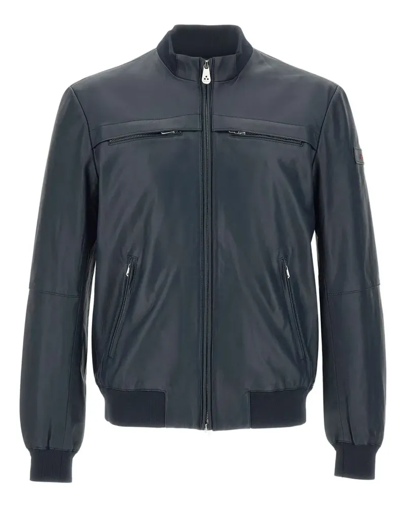 Peuterey Bomberjacke mit Reißverschlusstaschen - Blau Blau