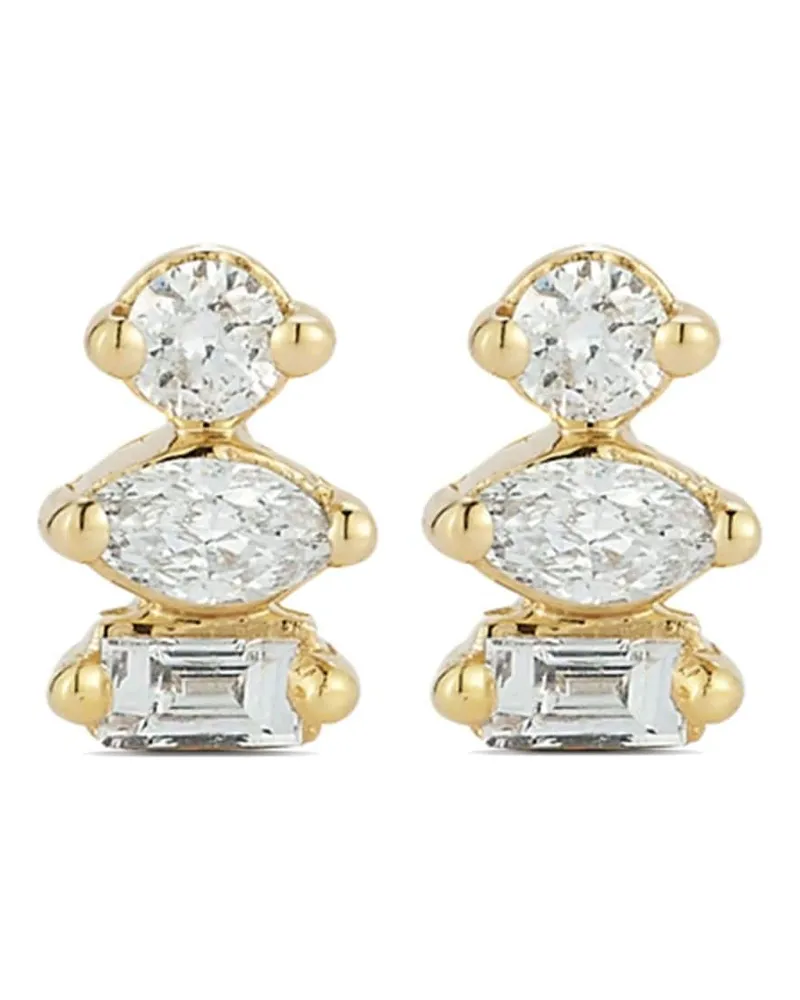 Dana Rebecca Designs 14kt Alexa Jordyn Gelbgoldcreolen Gold