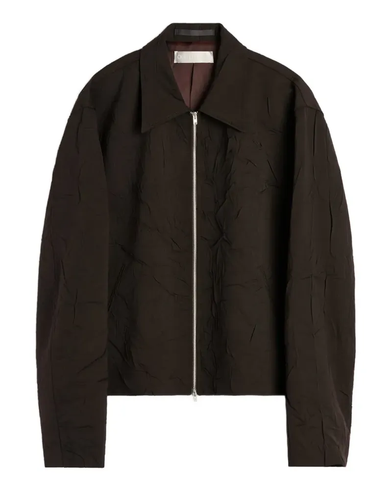 Our Legacy Jacke in Knitteroptik - Braun Braun