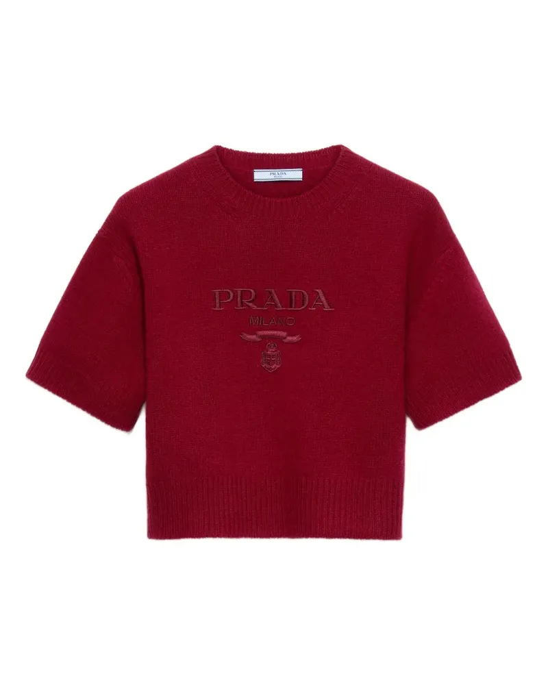 Prada wool and cashmere crew-neck sweater - Rot Rot