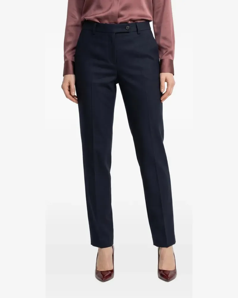 Brunello Cucinelli belt-loops trousers - Blau Blau
