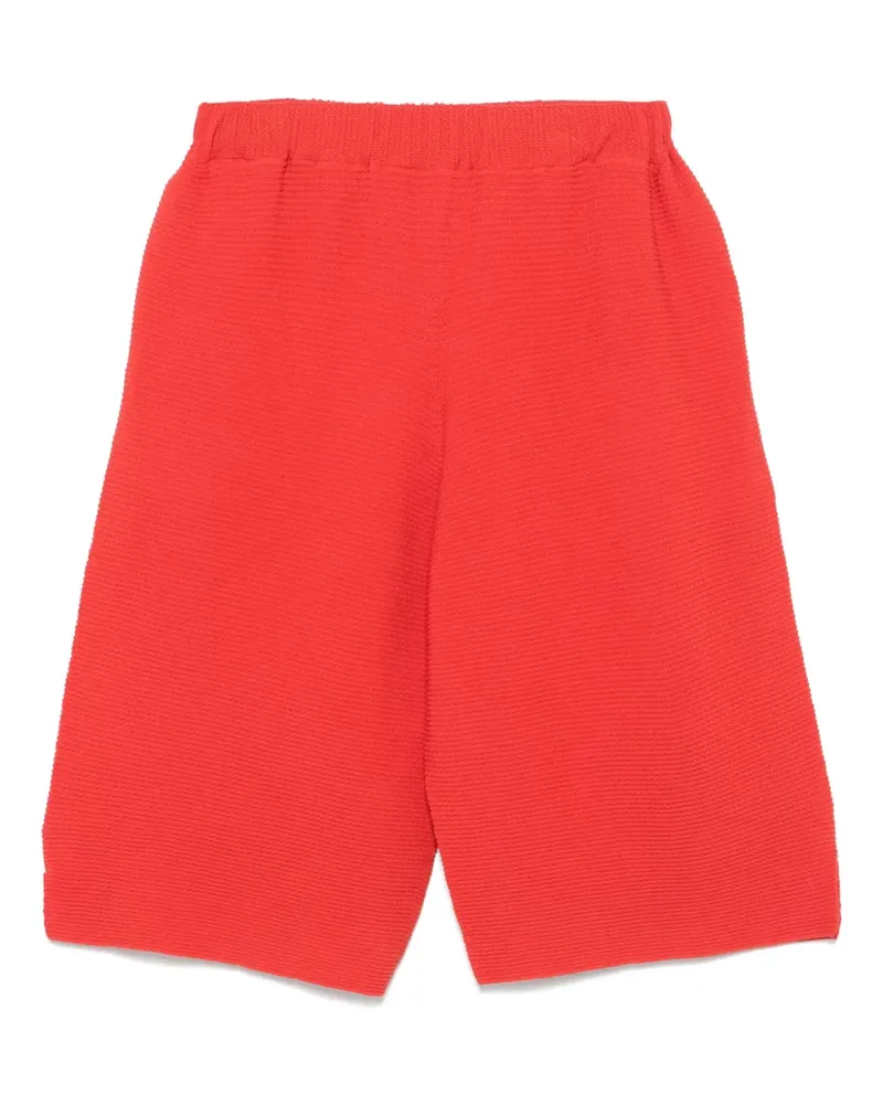 Issey Miyake Klassische Shorts - Rot Rot