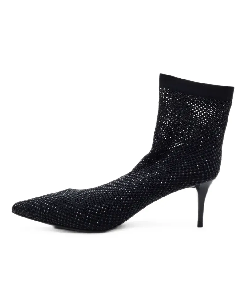 Le Silla Gilda crystal-embellished boots - Schwarz Schwarz