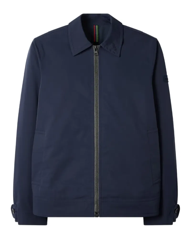 Paul Smith Hemdjacke mit Reißverschluss - Blau Blau