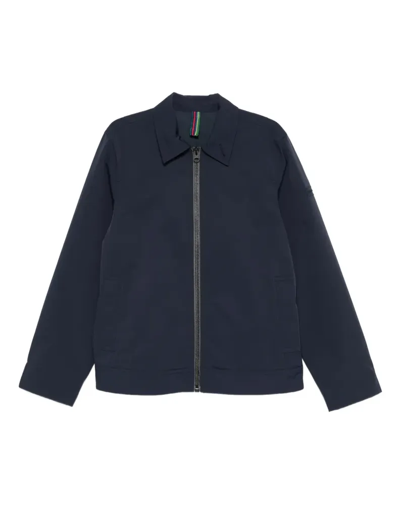 Paul Smith Hemdjacke mit Reißverschluss - Blau Blau