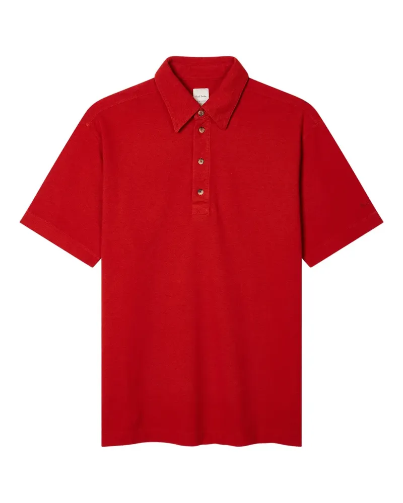 Paul Smith Poloshirt mit Logo-Stickerei - Rot Rot