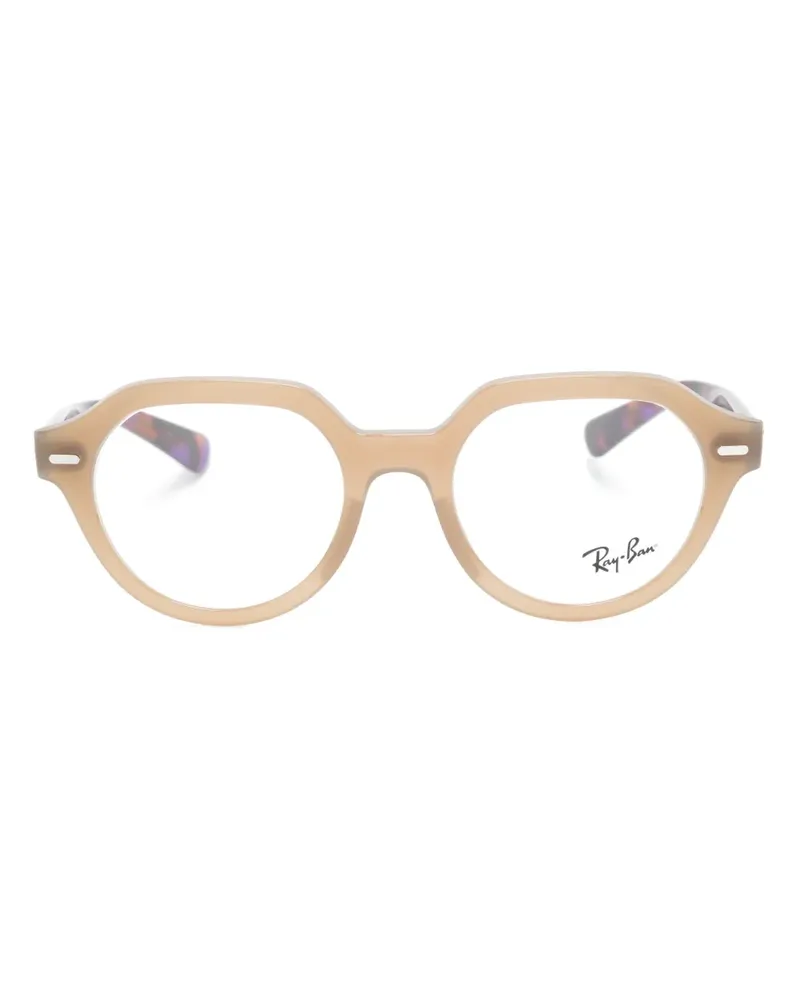 Ray Ban Gina Brille mit eckigem Gestell - Braun Braun