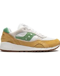 Saucony Shadow 6000 White/Yellow/Green Sneakers Weiß