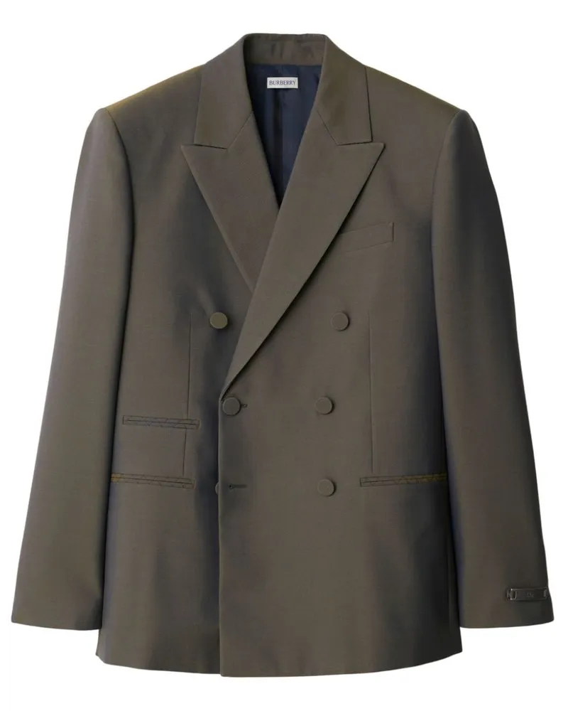 Burberry Doppelreihiges Wollsakko - Braun Braun