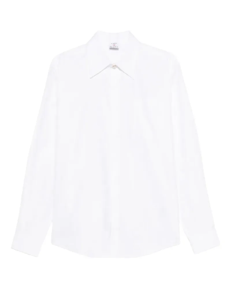 Casablanca Paris Hemd mit Monogramm - Weiß Weiß