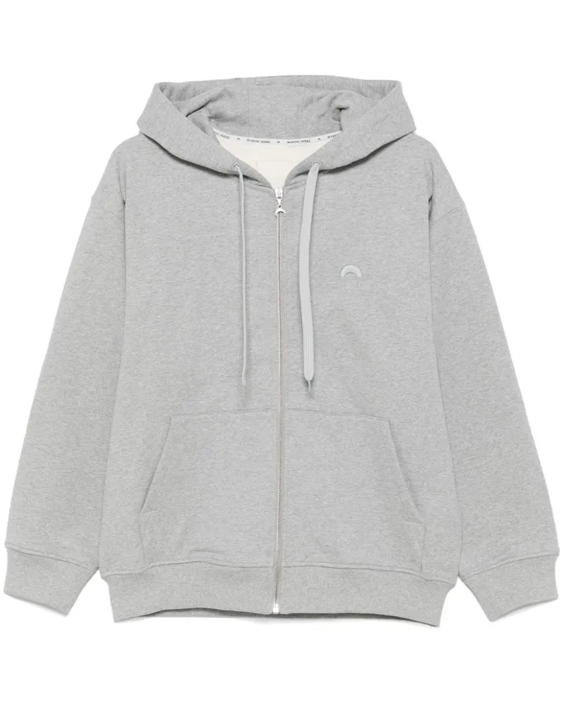Marine Serre Crescent Moon Kapuzenjacke - Grau Grau