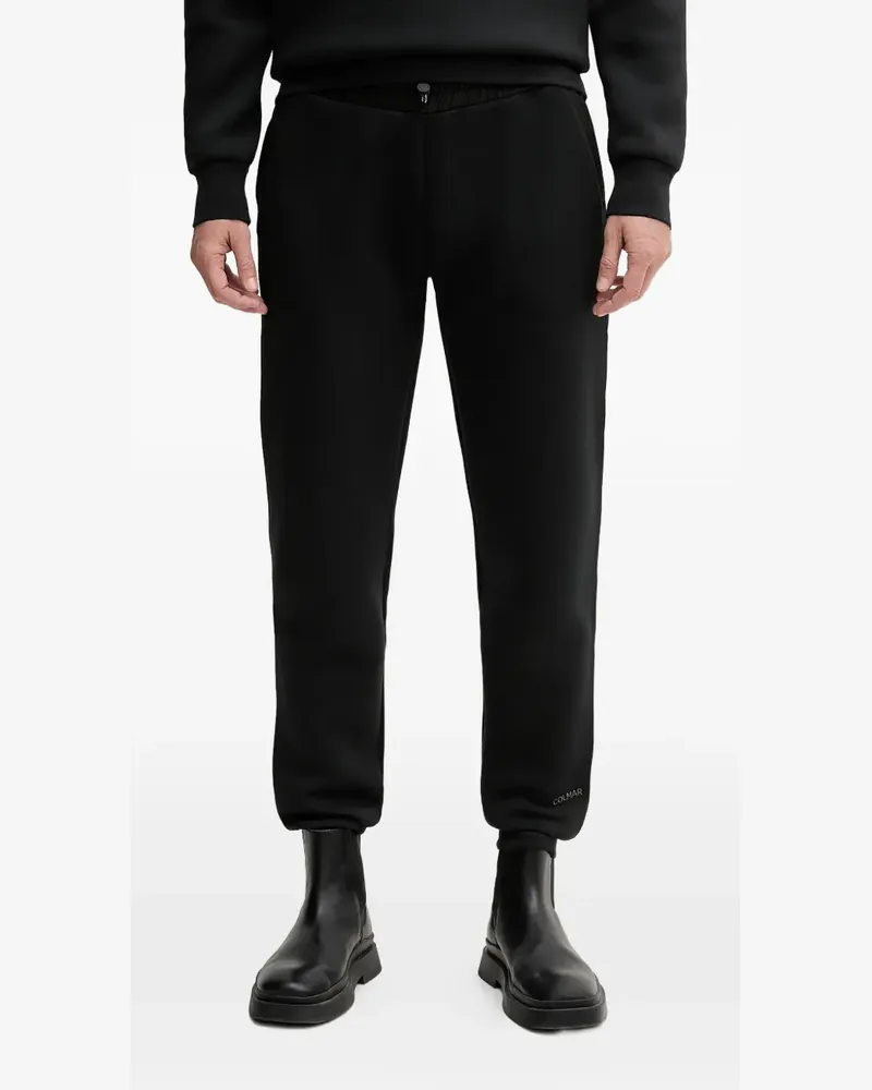 Colmar logo-embroidered track pants - Schwarz Schwarz