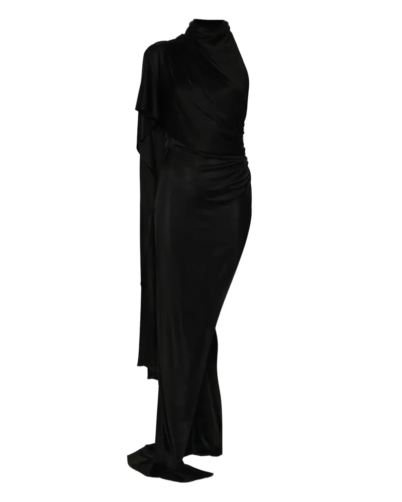 ANDAMANE Waverly halterneck maxi dress - Schwarz Schwarz