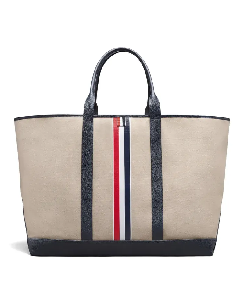 Thom Browne oversized Tool tote bag - Nude Nude