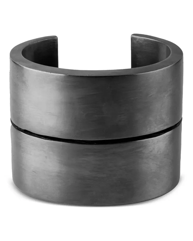 Parts Of Four Reduced Crescent Armband - Silber Silber