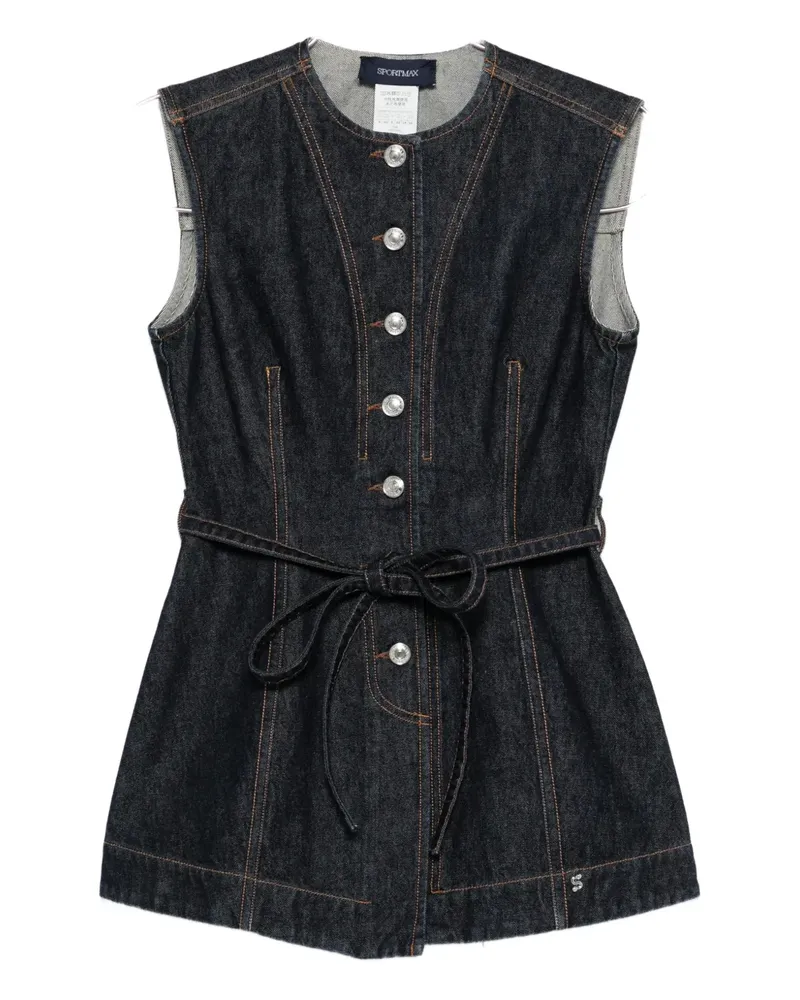 SPORTMAX Spedominio Weste - Blau Blau