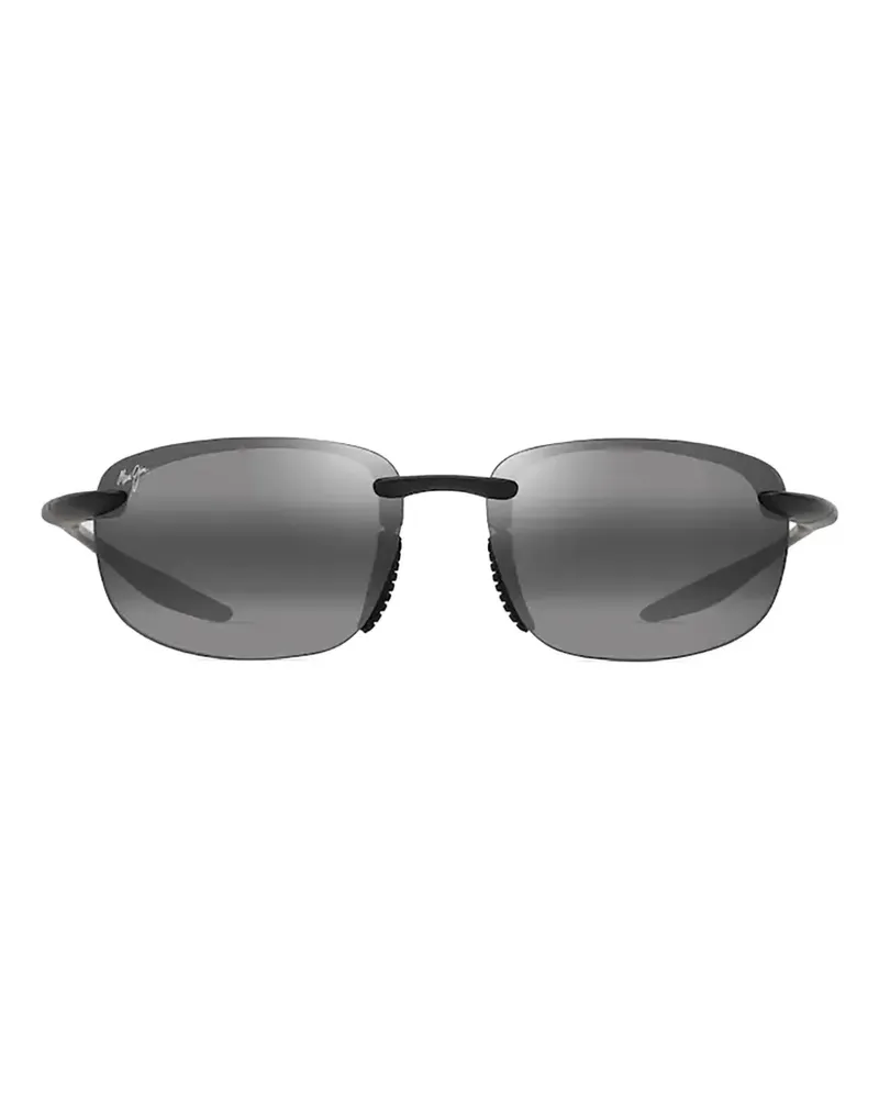 Maui Jim Hookipa Ultra rectangle-frame sunglasses - Schwarz Schwarz
