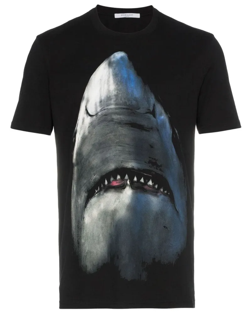 Givenchy T-Shirt mit grafischem Print - Schwarz Schwarz