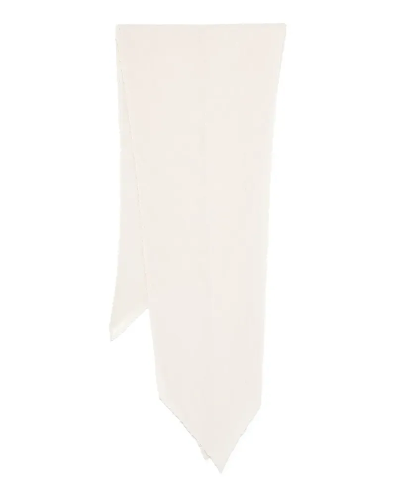 Issey Miyake pleated scarf - Nude Nude