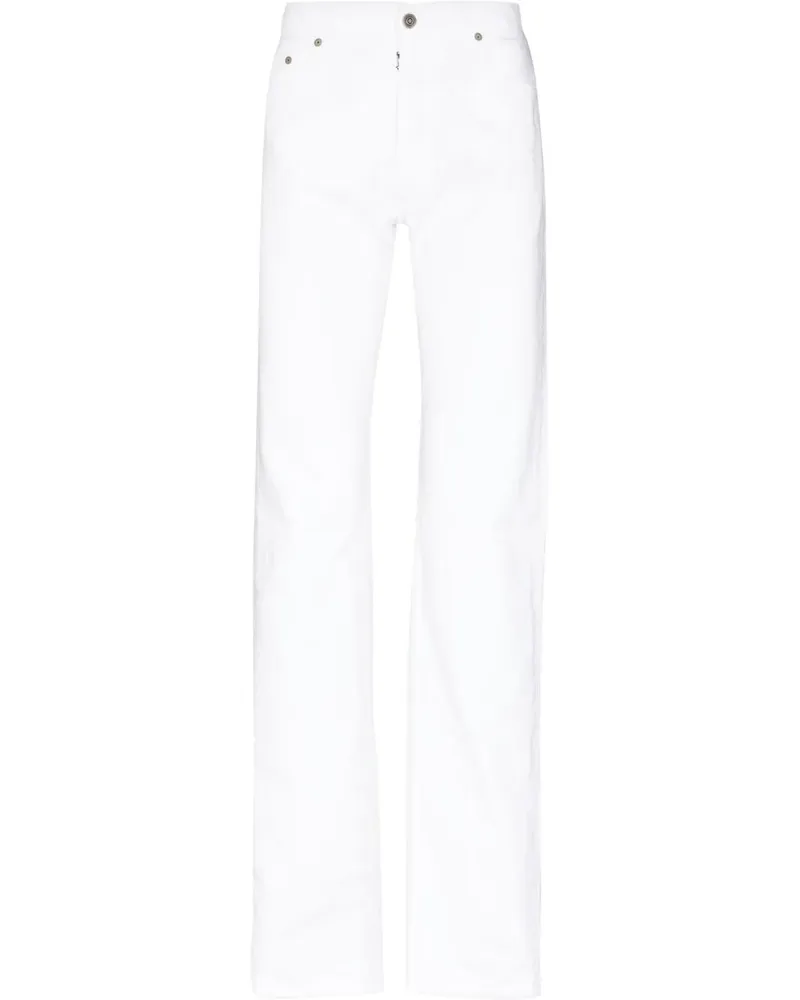 Maison Margiela Jeans mit geradem Bein - Weiß Weiß